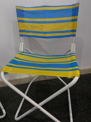 Sillas plegables camping