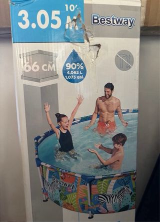 Piscina infantil Animales
Incluye depuradora