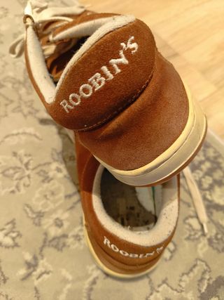 Zapatos ante marrón hombre