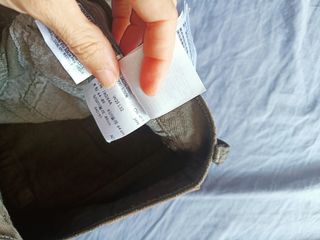 Shorts Levi's verde oliva rotos