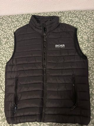 Chaleco Hugo Boss negro