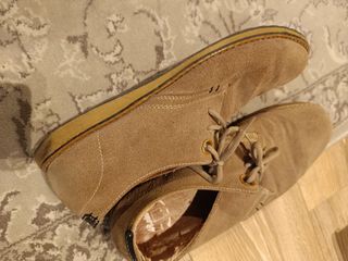 Zapatos ante hombre beige