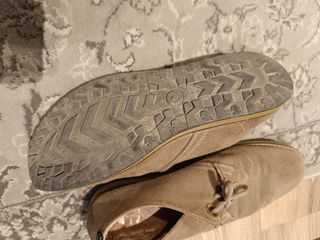 Zapatos ante hombre beige