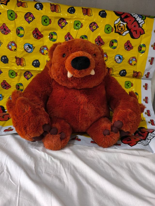 Nita Peluches Oficiales De Brawl Stars Brawl Stars 7060 Peluche 16,5cm