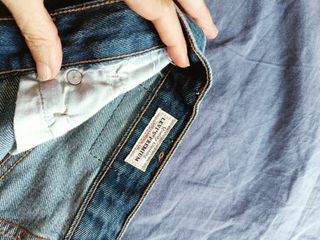 Shorts Levi's rotos azul oscuro