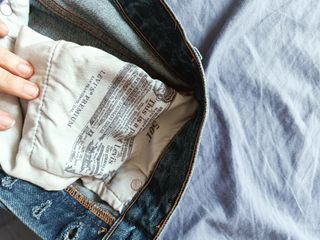 Shorts Levi's rotos azul oscuro