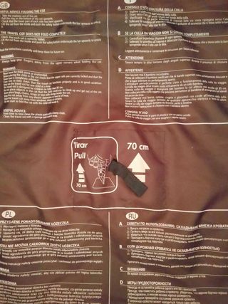 Cuna viaje Jane - Plegable