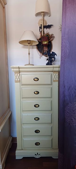 Sinfonier 6 cajones madera maciza