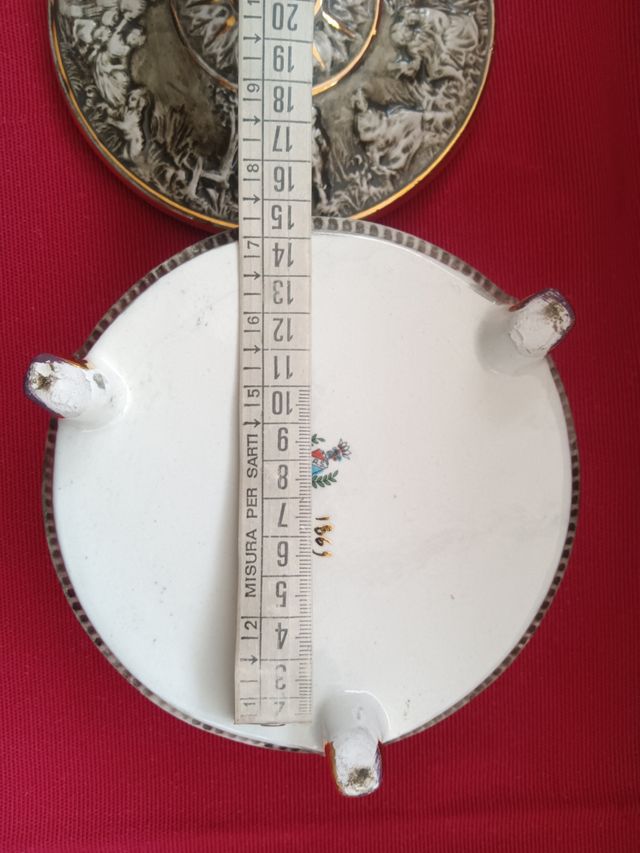 Biscottiera Capodimonte Ceramica