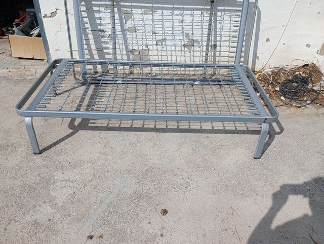 OFERTA 2 Somieres metálicos 90x180 - 2 unidades co