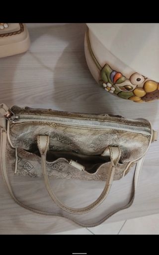 Borsa The Bridge beige/bianca