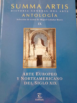 Summa Artis Historia General Del Arte Antologia