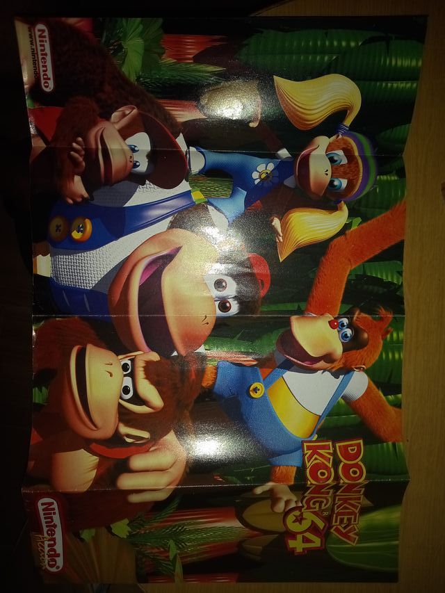 Poster Donkey Kong 64 Nintendo 64