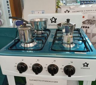 Cucinotto 4 fuochi gas Staylux