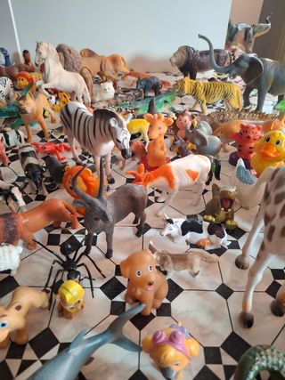 ANIMALES de Juguete - Lote de Figuras