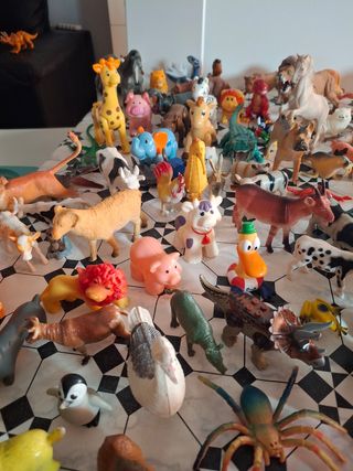 ANIMALES de Juguete - Lote de Figuras