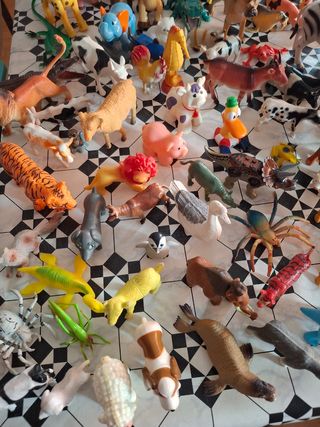 ANIMALES de Juguete - Lote de Figuras