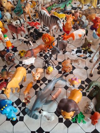 ANIMALES de Juguete - Lote de Figuras