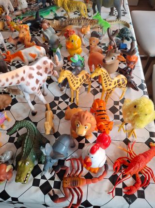 ANIMALES de Juguete - Lote de Figuras