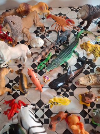 ANIMALES de Juguete - Lote de Figuras
