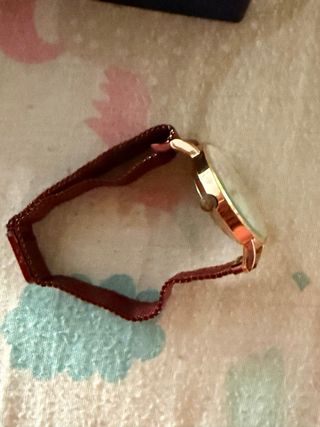 Reloj Aresso mujer rojo-marrón