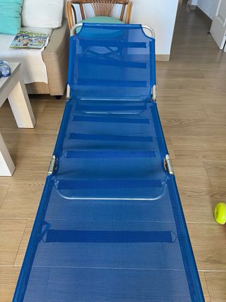 Hamaca Plegable Azul