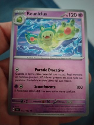 Carta Pokémon Reuniclus - PS 120
