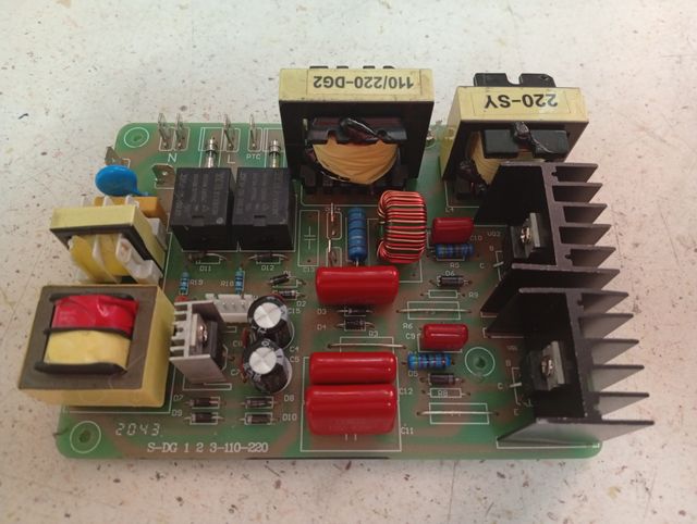Placa limpieza ultrasonidos 110/220V