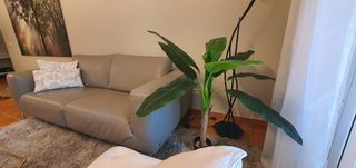 Sofá Natuzzi - Piel gris