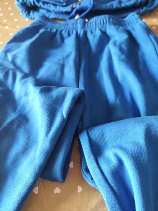 Chándal niño azul - Talla 10