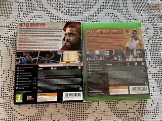 lotto 2 giochi NBA Basket basketball per Xbox One
