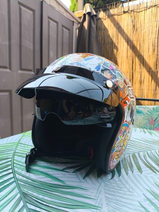 Casco moto a estrenar