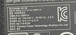 Caricatore MSI Chicony 180W