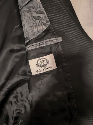 Traje Novio Felix Ramiro Negro-Plata