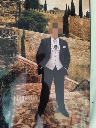 Traje Novio Felix Ramiro Negro-Plata