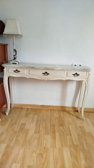 Recibidor mármol blanco-beige