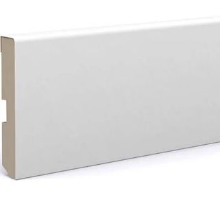 Pack de 9 rodapié / zócalo blanco MDF