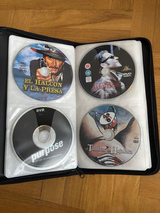 43 Peliculas en DVD, se incluye el estuche
