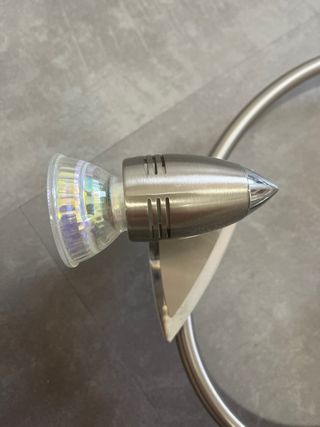 Lámpara moderna 3 luces metal