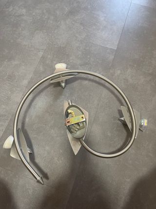 Lámpara moderna 3 luces metal