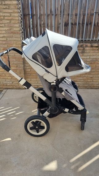 Bugaboo Donkey gemelar usada