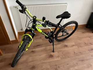 Bicicleta 24” Rockrider BTWIN ST 500. Buen estado