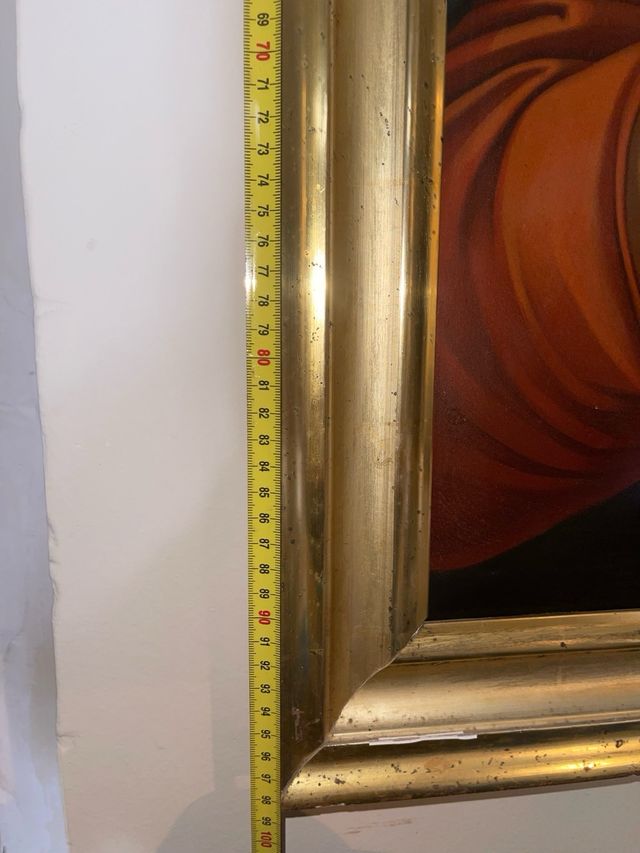 Sagrado Corazón Jesús - Litografía Antigua