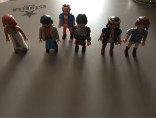 6 Figuras Playmobil Medievales