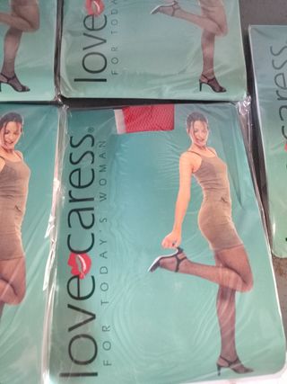 Medias Love Caress rejilla talla M