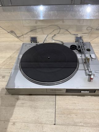 Tocadiscos Sony PS-LX300USB plata