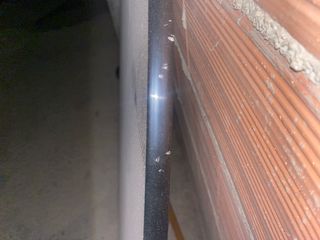 Mesa cristal redonda 1 metro diámetro .