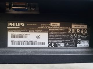 Monitor Philips 21,5" LED