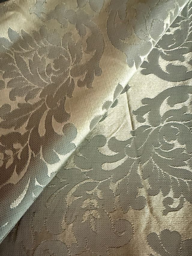 Tela Damasco - Verde azulado 2,20 X 1,25