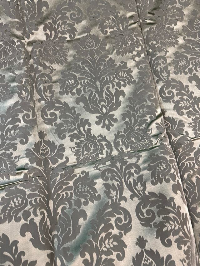 Tela Damasco - Verde azulado 2,20 X 1,25